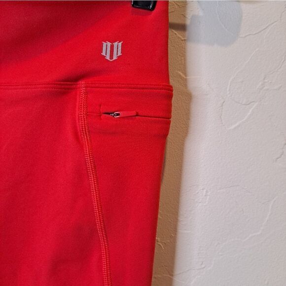 Eleven Racer 7/8 Legging Candy Red NWT Size Large - Picture 5 of 11